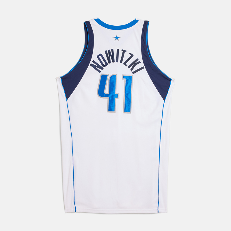 Super Flea Market+UNIFORM GAME-WORN NBA DALLAS MAVERICKS 2007-08+auction+Dirk Nowitzki18